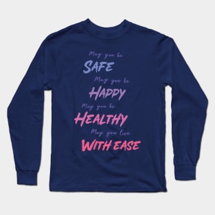 Loving Kindness Meditation Long Sleeve T-Shirt